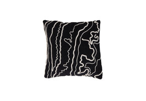 Light & Living - Kussen CASTRO - 45x45cm - Zwart