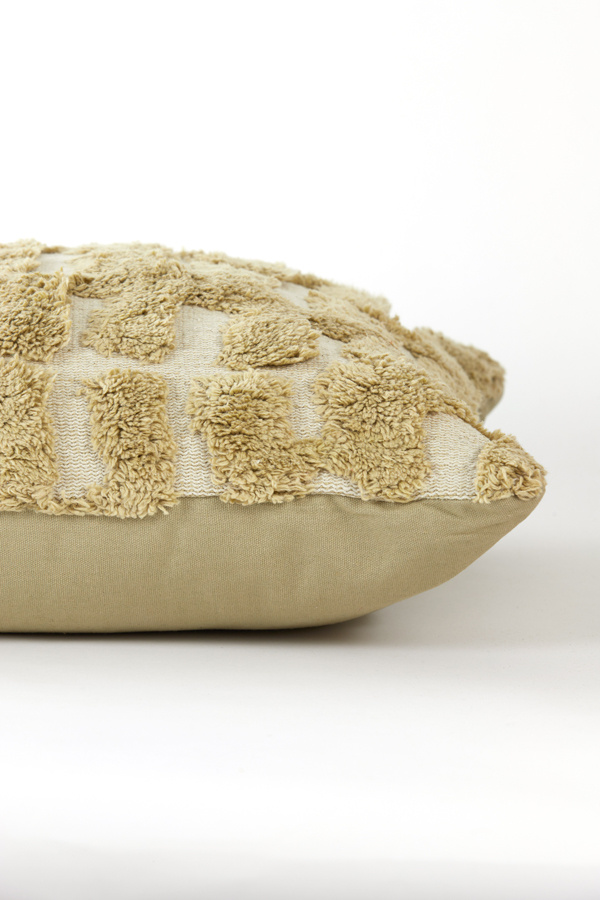 Light & Living - Kussen SARMI - 45x45cm - Groen