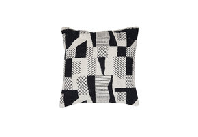 Light & Living - Kussen CESENA - 45x45cm - Zwart