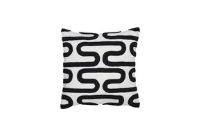 Light & Living - Kussen OSHAWA - 45x45cm - Zwart