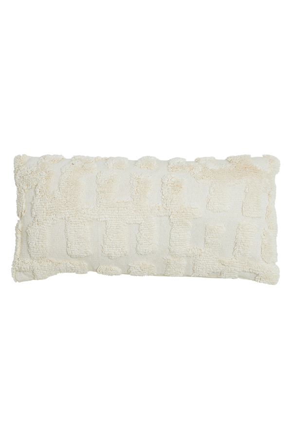 Light & Living - Kussen SARMI - 60x30x10cm - Wit