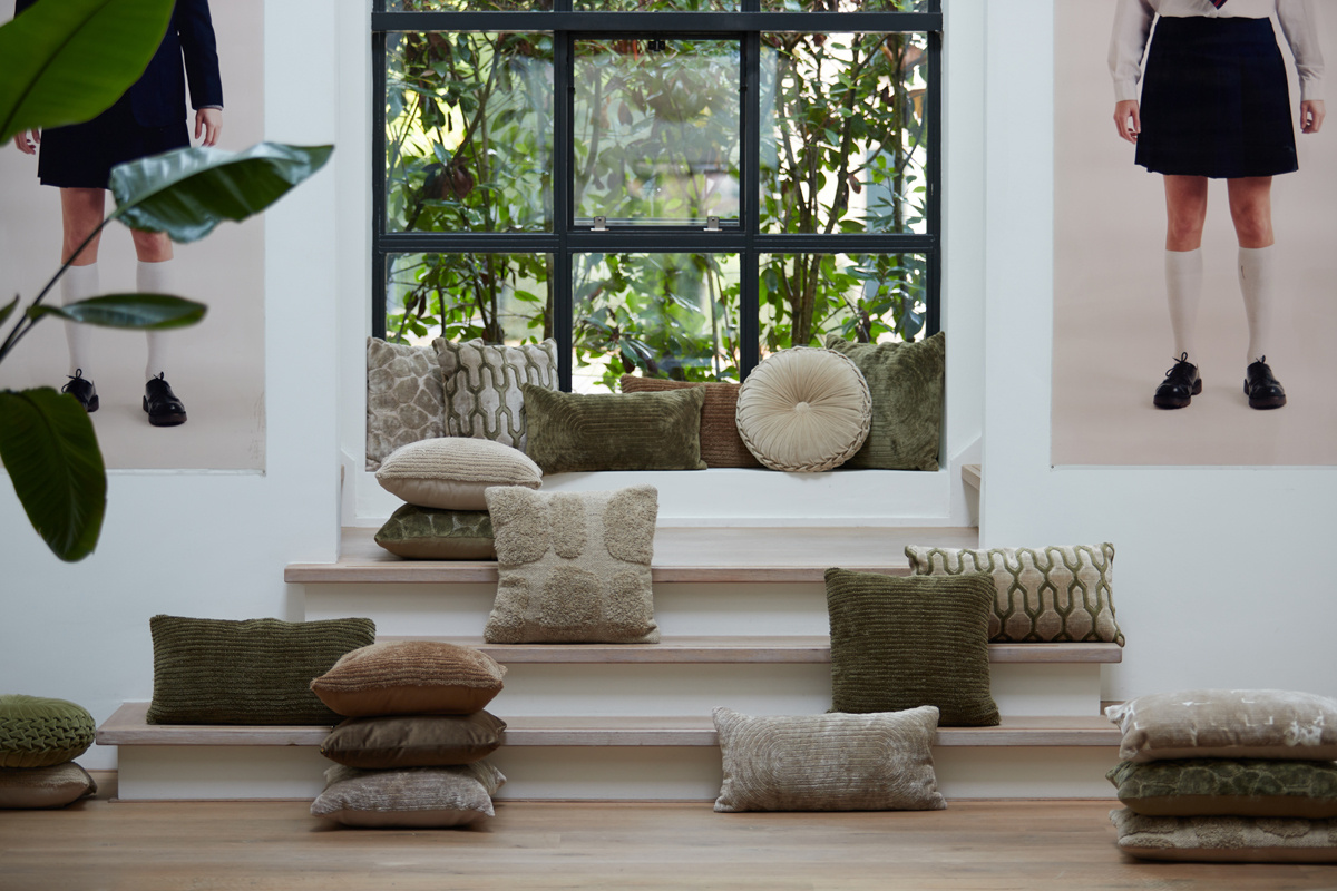 Light & Living - Kussen ROBY - 60x30x10cm - Groen