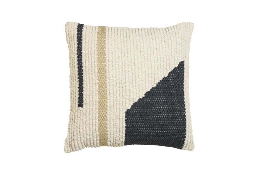 Light & Living - Kussen DORUS - 45x45cm - Zwart