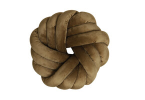 Light & Living - Kussen KNOT - 33x33cm - Bruin