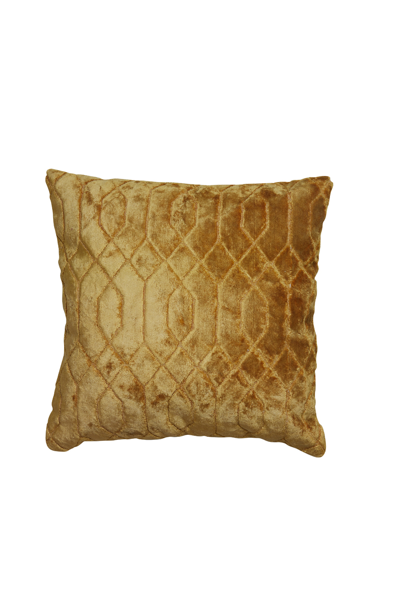 Light & Living - Kussen HARPY - 45x45cm - Geel