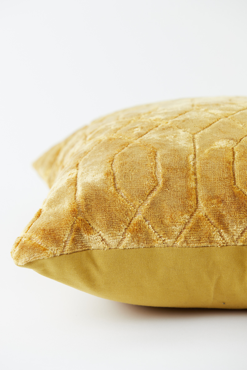 Light & Living - Kussen HARPY - 45x45cm - Geel