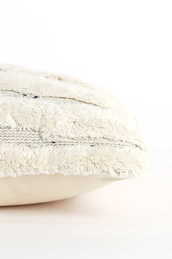 Light & Living - Kussen SAKALA - 60x30x10cm - Wit