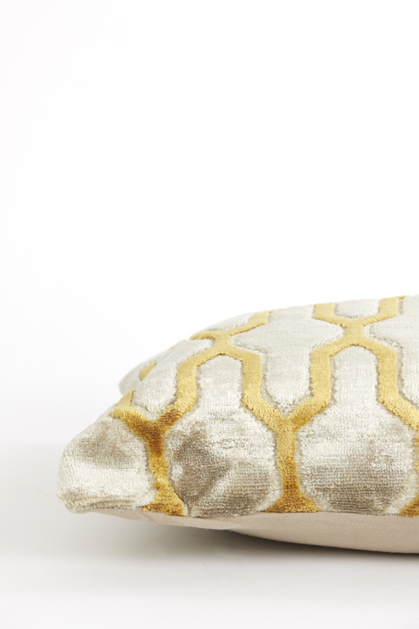 Light & Living - Kussen JEMBANA - 60x30x10cm - Geel