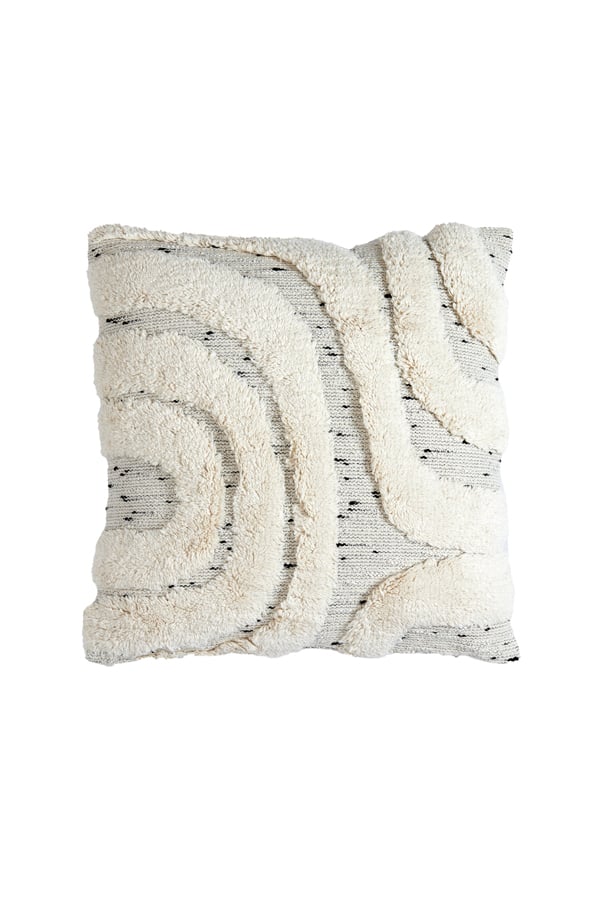 Light & Living - Kussen SAKALA - 45x45cm - Wit