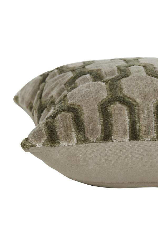 Light & Living - Kussen JEMBANA - 45x45cm - Groen