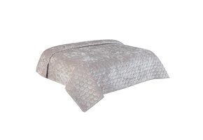Unique Living - Bedsprei Peggy 240x280cm light grey