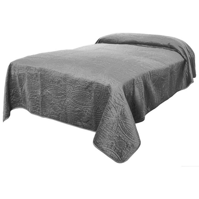Unique Living - Bedsprei Veronica 170x220cm grey