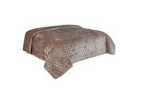 Unique Living - Bedsprei Peggy 170x220cm taupe