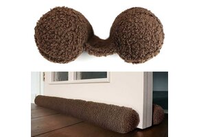 Unique Living - Tochtrol Pip - 80x7,5cm - Brown