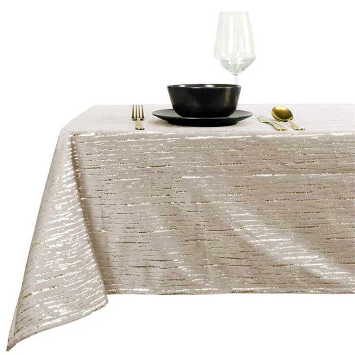 Unique Living | Tafelkleed Bobby 150x200cm ivory