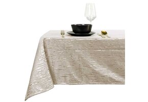 Unique Living | Tafelkleed Bobby 150x250cm ivory