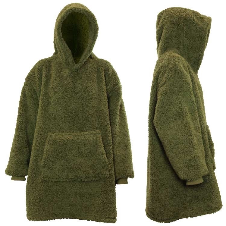 Unique Living - Hoodie Teddy - 70x50cm - Winter Green