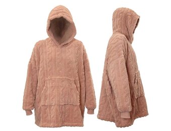 Unique Living - Hoodie Pleun - 70x50cm - Old Pink