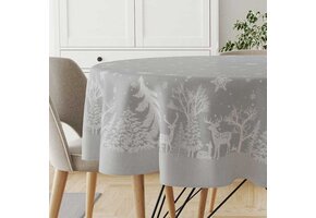 Unique Living - Tafelkleed Rody - 180Øcm - Grey