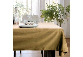 Unique Living - Tafelkleed Velours - 145x250cm - Gold