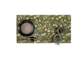 Unique Living - Tafelloper Linnen Print - 45x150cm - Dessin 8