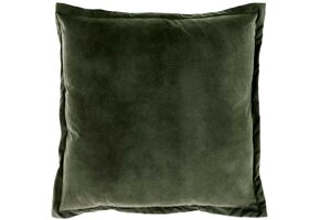 Unique Living - Kussen Basics - 50x50cm - wintergroen