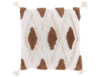 Unique Living - Alys kussen - 45x45cm - kokosnoot