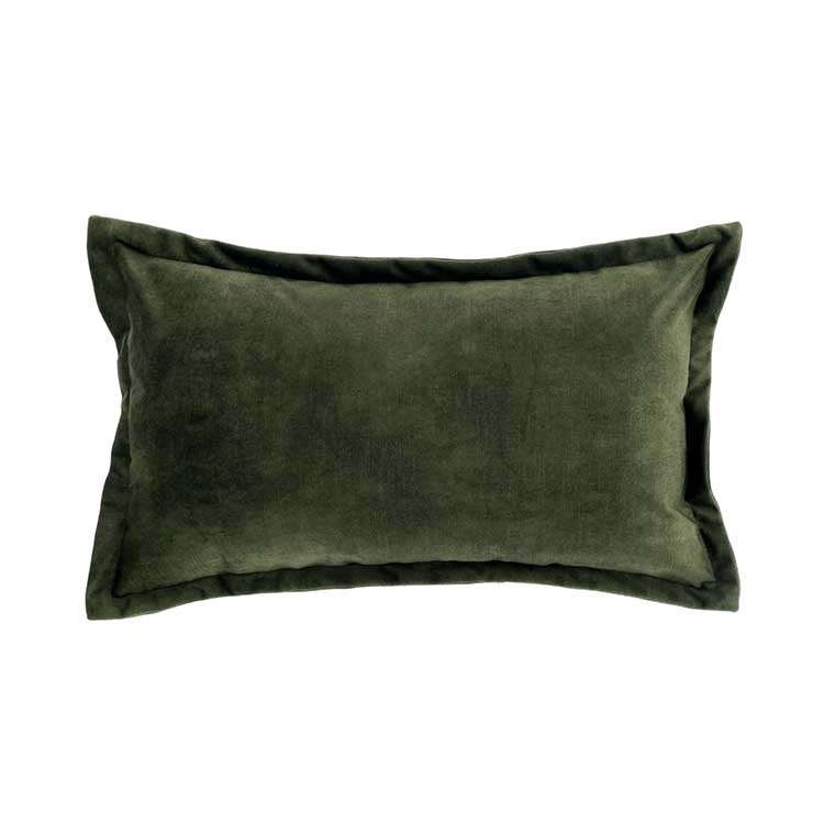Unique Living - Kussen Basics - 30x50cm - Wintergroen