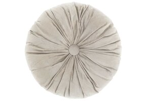 Unique Living - Kussen Basics 40cm Ø Dove White