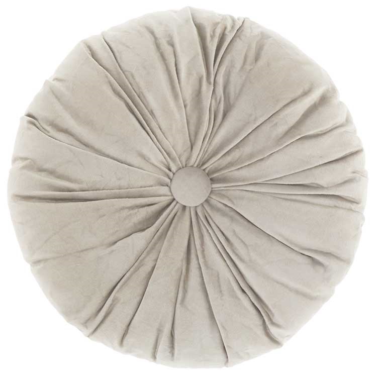 Unique Living - Kussen Basics 40cm Ø Dove White