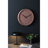 Karlsson - Wandklok Stark - Zachtroze- Ø40cm