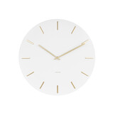 Karlsson - Wandklok Charm - Wit- Ø45cm