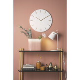 Karlsson - Wandklok Charm - Wit- Ø45cm