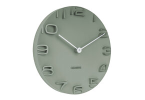 Karlsson - Wandklok On The Edge - Jungle groen- Ø42cm