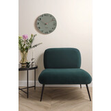 Karlsson - Wandklok On The Edge - Jungle groen- Ø42cm