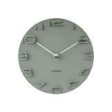 Karlsson - Wandklok On The Edge - Jungle groen- Ø42cm