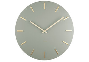 Karlsson - Wandklok Charm - Jungle groen- Ø45cm