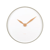 Karlsson - Wandklok Albatross - Mosgroen- Ø50cm