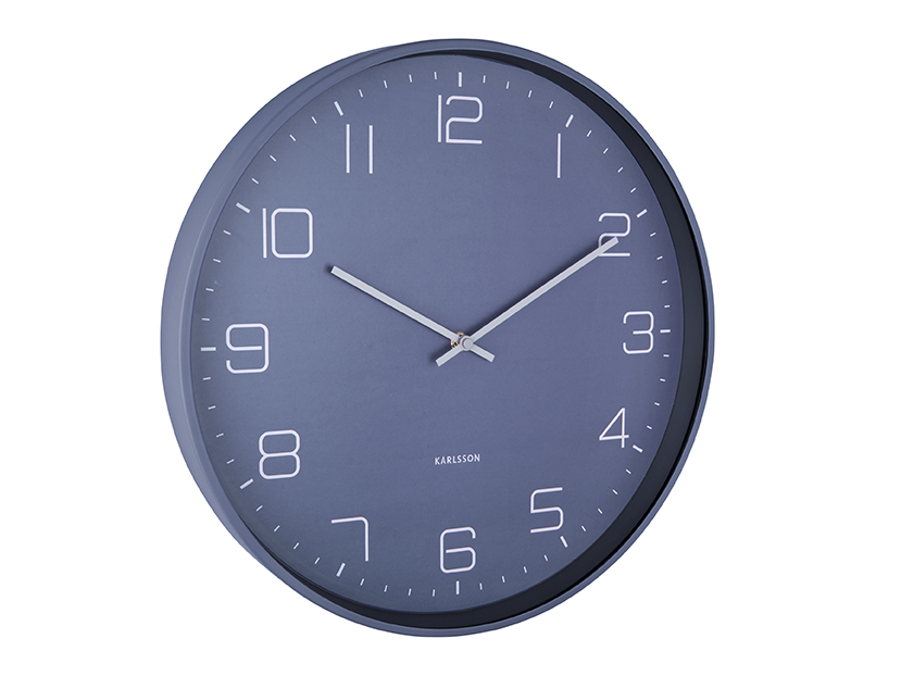 Karlsson - Wall Clock Lofty - Blauw