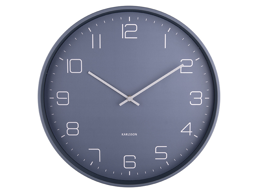 Karlsson - Wall Clock Lofty - Blauw