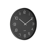 Karlsson - Wandklok Lofty - Zwart- Ø40cm