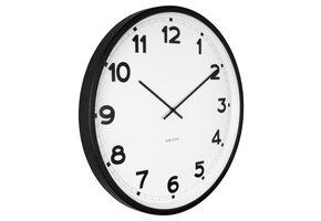 Karlsson - Wandklok New Classic Large - Wit- Ø60cm