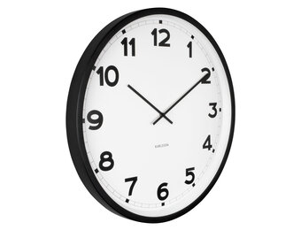Karlsson - Wandklok New Classic Large - Wit- Ø60cm