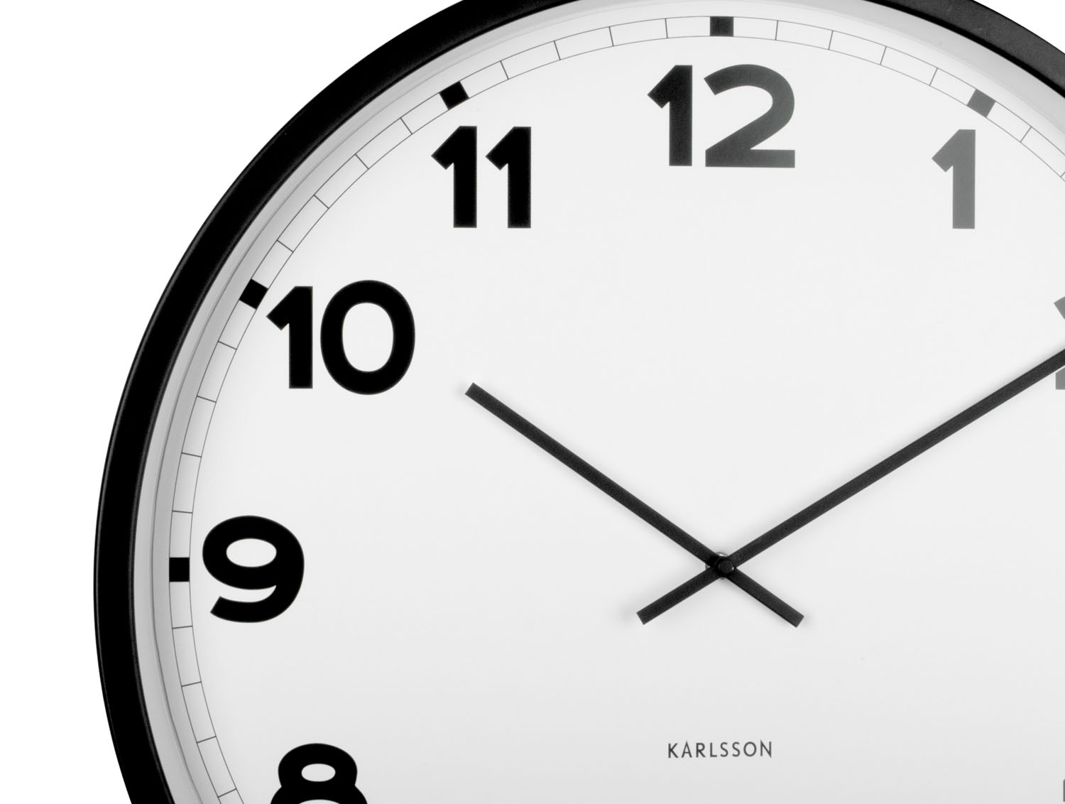 Karlsson Karlsson Wall Clock New Classic Large Wit Hoyz.nl