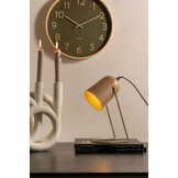 Karlsson - Wandklok Pure Wood Grain - Mosgroen- Ø40cm