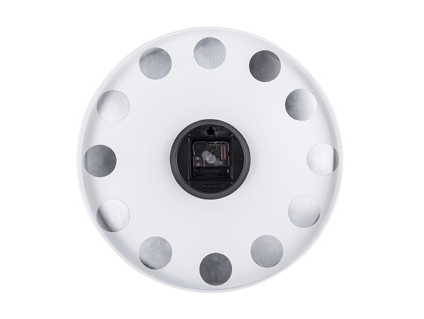 Karlsson - Wandklok Charm Engraved Numbers - Wit- Ø40cm