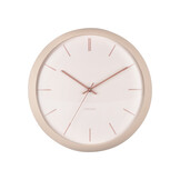 Karlsson - Wandklok Nirvana Globe - Zandbruin- Ø40cm