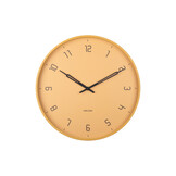Karlsson - Wandklok Stark - Honingbruin- Ø40cm