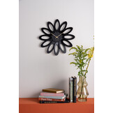 Karlsson - Wandklok Fiore - Zwart- Ø40cm