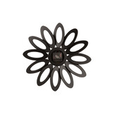 Karlsson - Wandklok Fiore - Zwart- Ø40cm